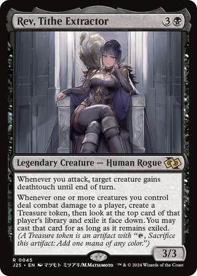 Rev, Tithe Extractor (Anime) card from Foundations Jumpstart