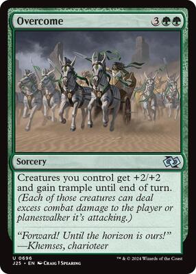 Overcome card from Foundations Jumpstart