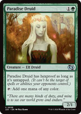 Paradise Druid card from Foundations Jumpstart