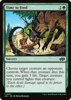 Time to Feed card from Foundations Jumpstart
