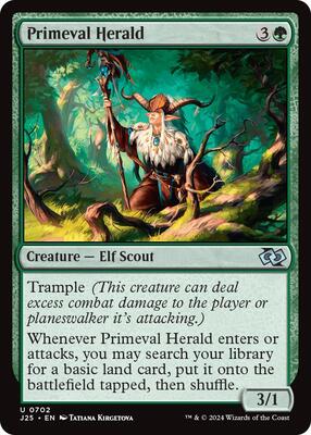 Primeval Herald card from Foundations Jumpstart