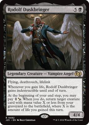 Rodolf Duskbringer card from Foundations Jumpstart