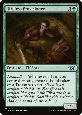 Tireless Provisioner card from Foundations Jumpstart