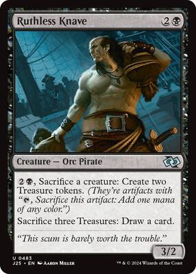 Ruthless Knave card from Foundations Jumpstart
