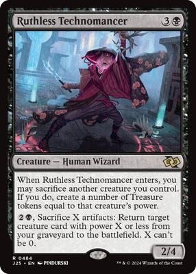 Ruthless Technomancer card from Foundations Jumpstart