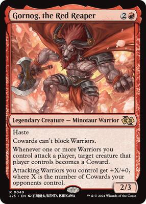 Gornog, the Red Reaper (Anime) card from Foundations Jumpstart