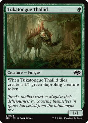 Tukatongue Thallid card from Foundations Jumpstart