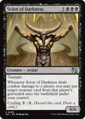 Scion of Darkness card from Foundations Jumpstart