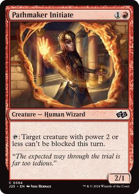 Pathmaker Initiate card from Foundations Jumpstart