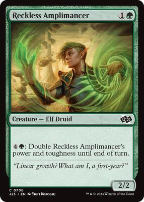 Reckless Amplimancer card from Foundations Jumpstart