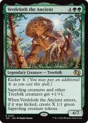 Verdeloth the Ancient card from Foundations Jumpstart