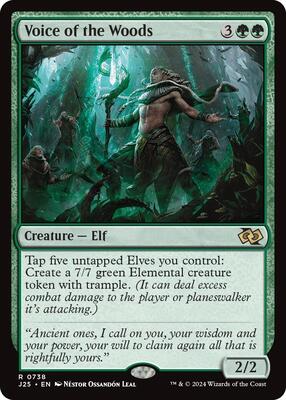 Voice of the Woods card from Foundations Jumpstart