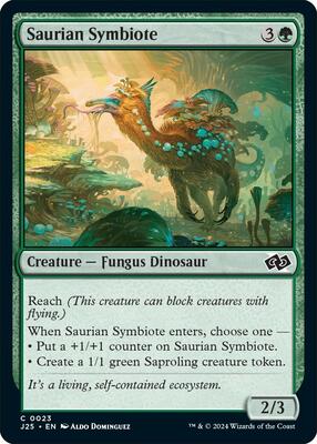Saurian Symbiote card from Foundations Jumpstart