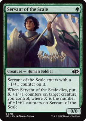 Servant of the Scale card from Foundations Jumpstart