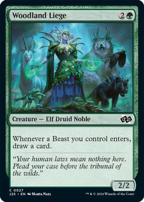 Woodland Liege card from Foundations Jumpstart