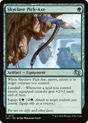 Skyclave Pick-Axe card from Foundations Jumpstart