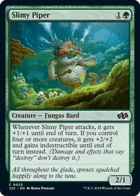 Slimy Piper card from Foundations Jumpstart