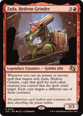 Zada, Hedron Grinder (Anime) card from Foundations Jumpstart