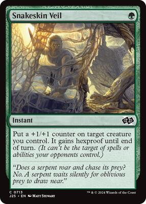 Snakeskin Veil card from Foundations Jumpstart