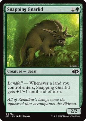 Snapping Gnarlid card from Foundations Jumpstart