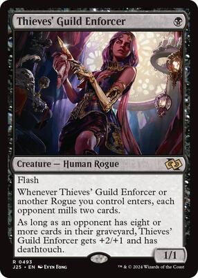 Thieves' Guild Enforcer card from Foundations Jumpstart