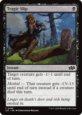 Tragic Slip card from Foundations Jumpstart