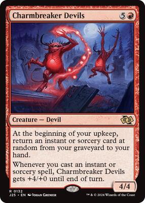 Charmbreaker Devils card from Foundations Jumpstart
