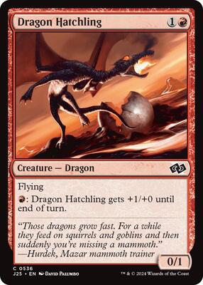Dragon Hatchling card from Foundations Jumpstart