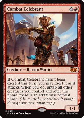 Combat Celebrant card from Foundations Jumpstart