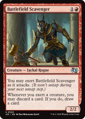 Battlefield Scavenger card from Foundations Jumpstart