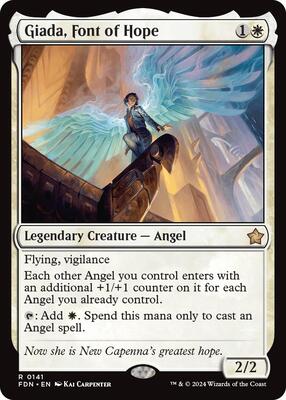 Giada, Font of Hope card from Foundations