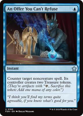 An Offer You Can't Refuse card from Foundations