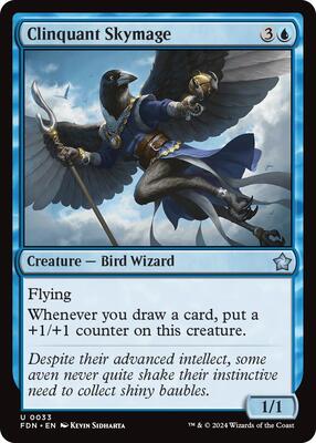 Clinquant Skymage card from Foundations