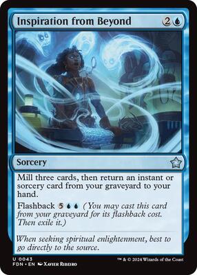 Inspiration from Beyond card from Foundations