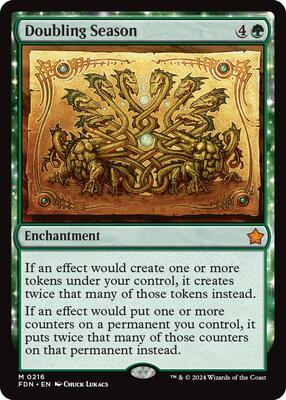 Doubling Season card from Foundations