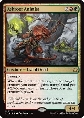 Ashroot Animist card from Foundations
