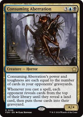 Consuming Aberration card from Foundations