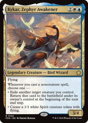 Kykar, Zephyr Awakener card from Foundations