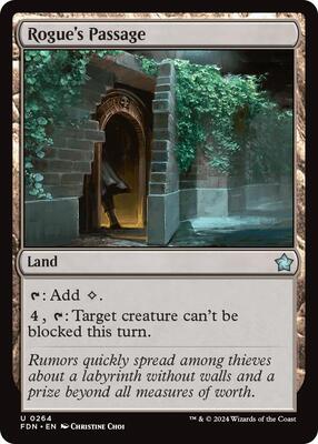 Rogue's Passage card from Foundations