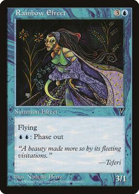 Rainbow Efreet card from Visions