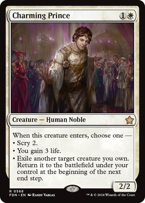 Charming Prince card from Foundations