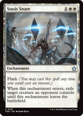 Stasis Snare card from Foundations