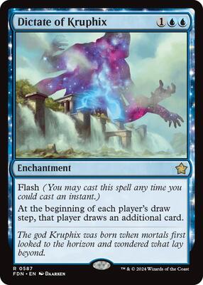 Dictate of Kruphix card from Foundations