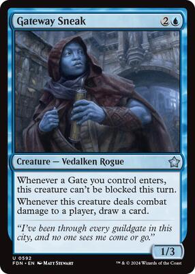 Gateway Sneak card from Foundations