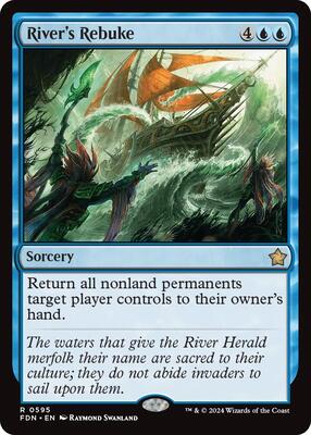 River's Rebuke card from Foundations