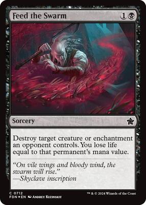 Feed the Swarm card from Foundations