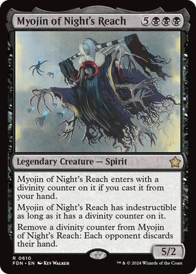 Myojin of Night's Reach card from Foundations