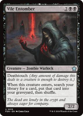 Vile Entomber card from Foundations
