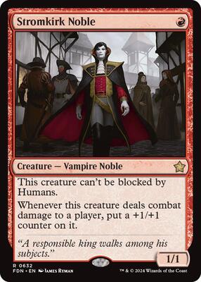 Stromkirk Noble card from Foundations