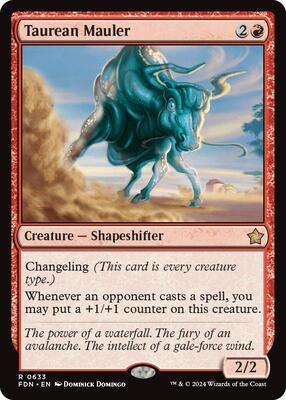 Taurean Mauler card from Foundations